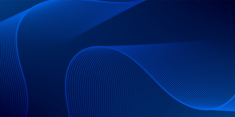 abstract wavy lines background. Premium background design with diagonal dark blue line pattern. abstract dark blue background.