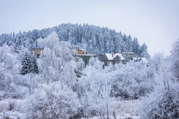 Zimowa wioska © Katarzyna