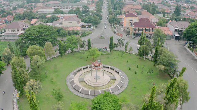 an iconic monument of slawi city, Tegal