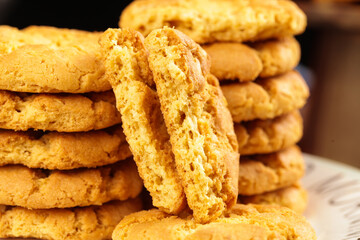 Delicious Traditional Walnut Cookies - Refreshing Bakery Style Snacks