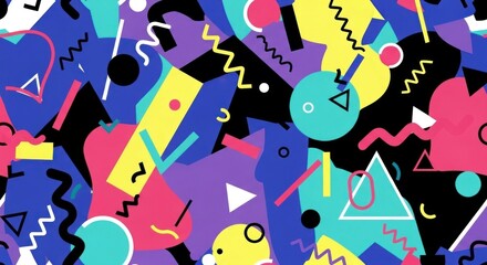 abstract colorful background with stars