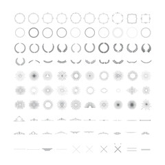 Obraz premium Vector Decorative Elements Collection