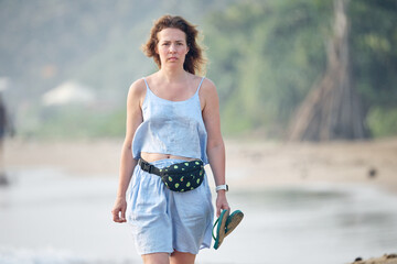 portrait of a young woman