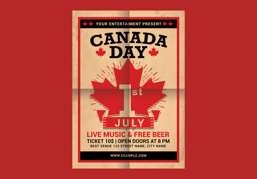 Canada Day Flyer