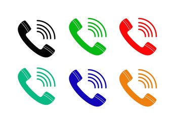 Fototapeta premium call icon prints