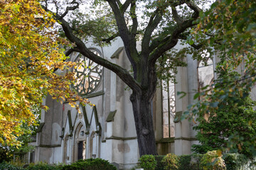Kirchenruine Wachau, Germany