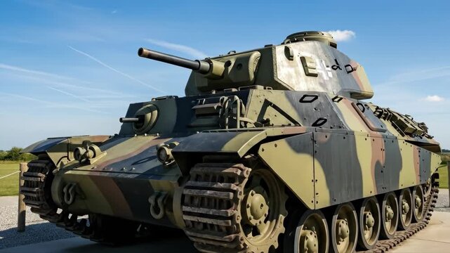 World war ii tank exhibit: detailed walkaround of historical armor display