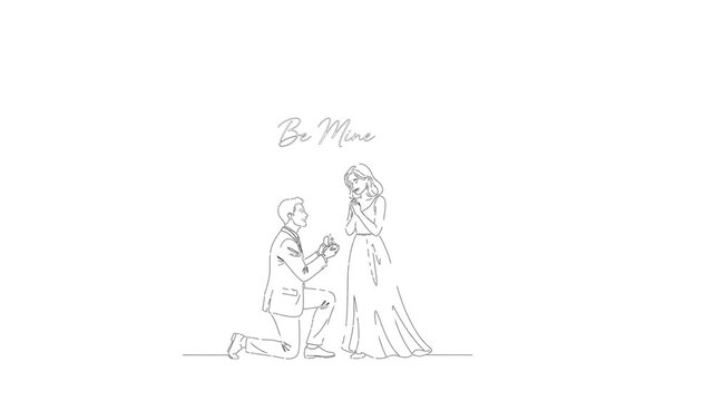 Be Mine &ndash; Valentine Line Motion