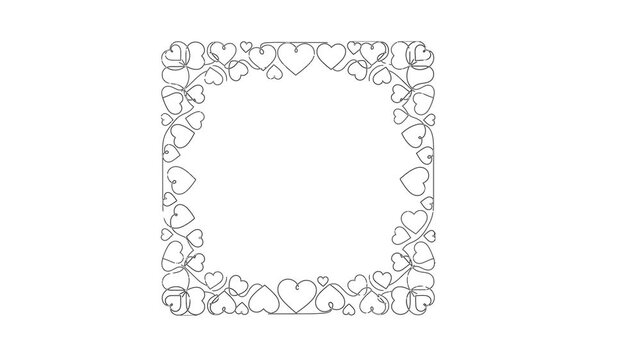 Heart Love Frame &ndash; Valentine Theme