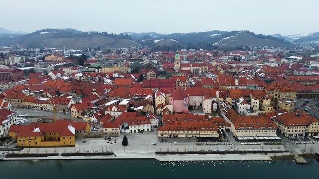 Views of Maribor in Slovenia