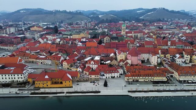 Views of Maribor in Slovenia