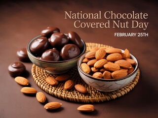 National chocolate covered nut day celebrated on february 25th with delicious treats