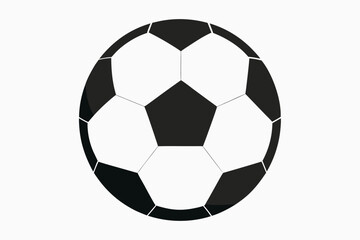 Fototapeta premium soccer ball isolated on white