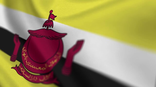 Flag of the Brunei 