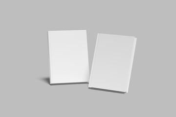 Fototapeta premium Premium Cover Book Blank Mockup