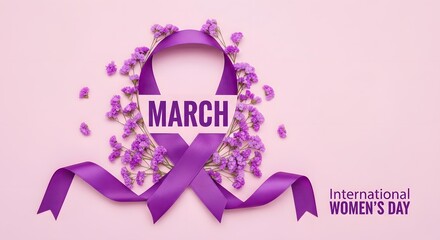 Obraz premium Celebrating empowerment and equality on international women's day