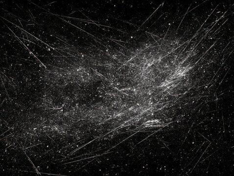 scratches overlay isolated on a transparent background 