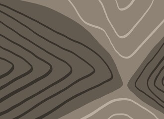 Abstract image for printing. Picture for modern interiors. The picture is painted by hand on a tablet. © neurostructure