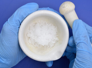 Ammonium acetate, also known as spirit of Mindererus.