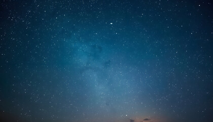 Fototapeta premium Night Sky Watercolor Background With Stars And Gradient