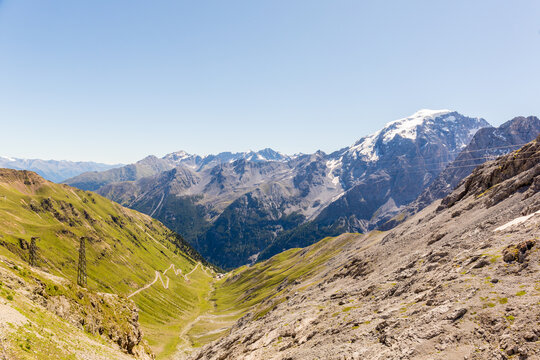 Stilfser Joch und Ortler