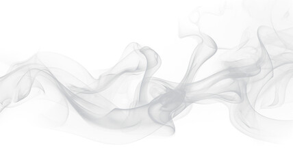 Obraz premium white grey smoke vapor swirls and shapes texture transparent background PNG graphic resource. Realistic white cloud or smoke. White fog or smoke on transparent background. PNG image White background