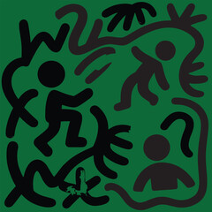 abstract green background