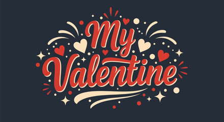 Valentines day greeting card design © Sempolan