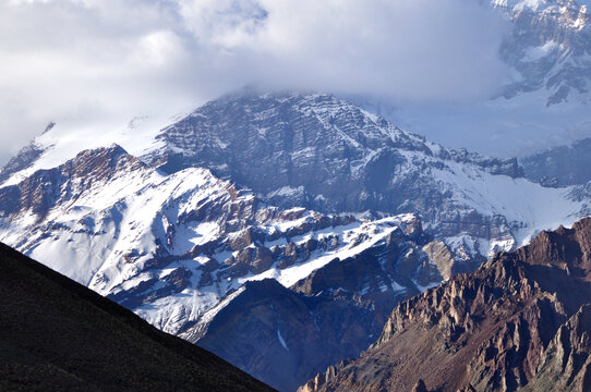 Imponente aconcagua.