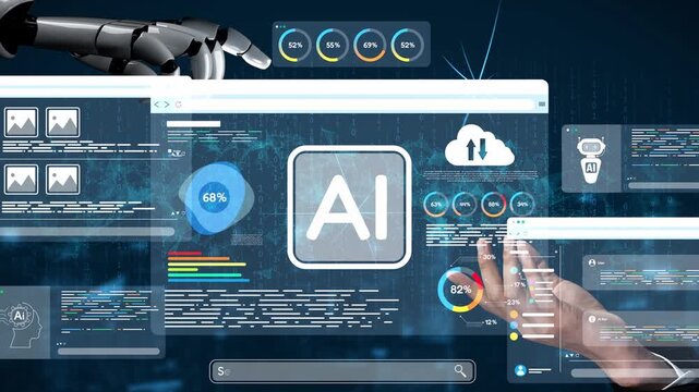 AI Assistant Brain Processor with LLM Technology, Big Data, Machine Learning, Generative AI for Business Support, Future Agentic AI Technology and Artificial Intelligence Prompt Engineering. Muxer