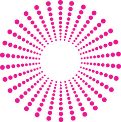 abstract pink background with circles