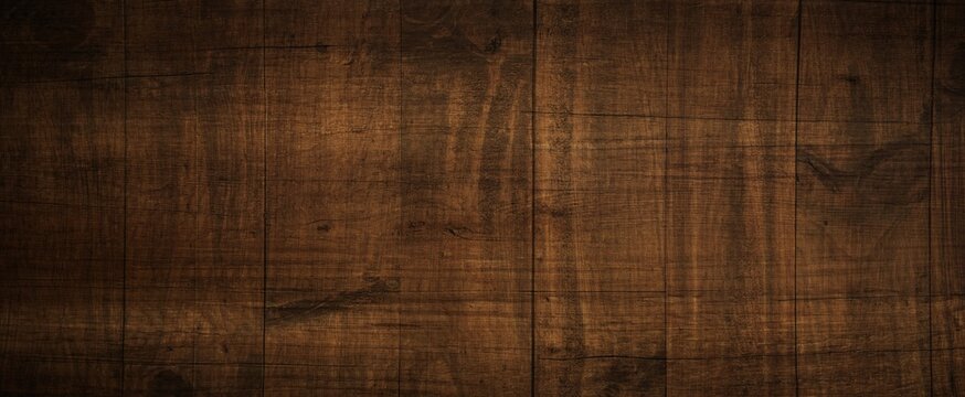 Dark wood background, old black wood texture for background