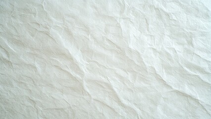 Obraz premium Crumpled White Paper Texture