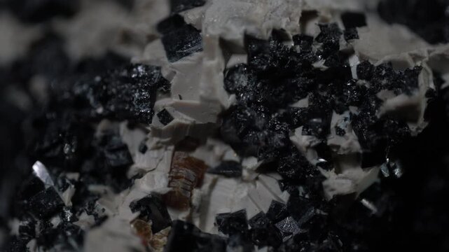 Macro minerals of perovskite- imaged via microscope objective, 2&times; magnification, 15 mm field of view