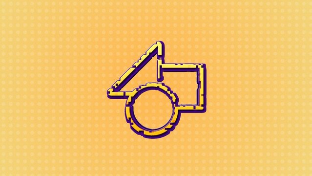 Cartoon Extrude 3D Look Bouncy In Logo Reveal