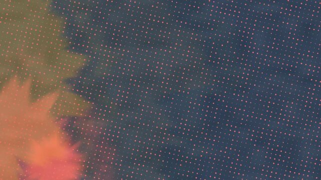 Creating Dynamic Visual Motion in a Colorful Abstract Scene