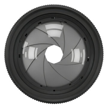 Camera lens aperture blades