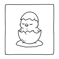 Fototapeta premium BOLD and EASY COZY EASTER COLORING BOOK, bold and easy, victor art, line art, Coloring Pages, bold & easy cozy winter coloring book pages, cute line art