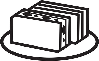 サンドイッチ　アイコン