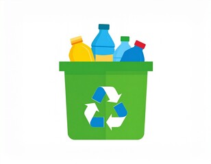 Plastic recycling logo
