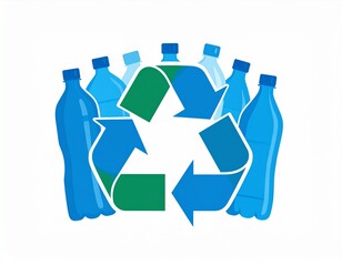 Plastic recycling logo