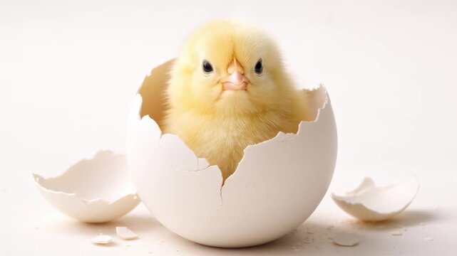 the hatching chick