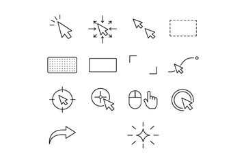 Obraz premium Icon hot mark generation vector target cursor hint area brackets simple image