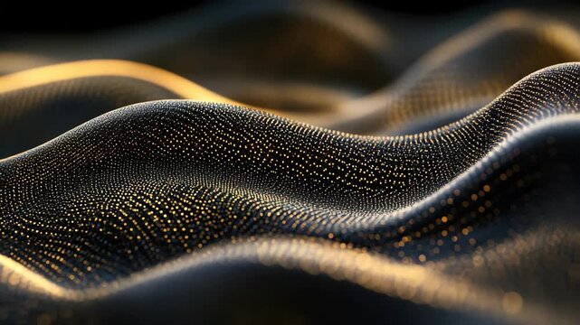 The video shows a microscopic view of an organic light-emitting diode (OLED) fabricated on a paper substrate, with the texture and pattern characteristic of this new technology. The resolution is high