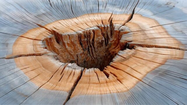 Tree Trunk Texture: A detailed close-up shot of a tree stump's cross-section. It's a striking image that highlights the rugged beauty of nature.