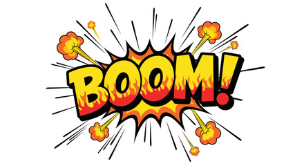 cartoon boom explosion