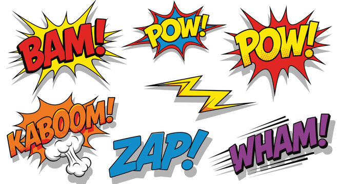 Comic book sound effects