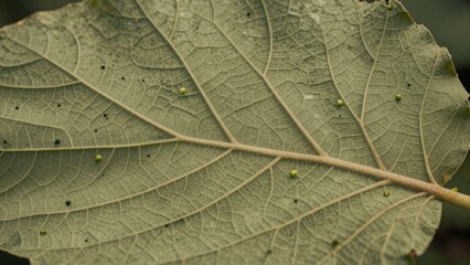 Obraz premium Close-up leaf taken close-up, leaf background for business presentations, websites and reports