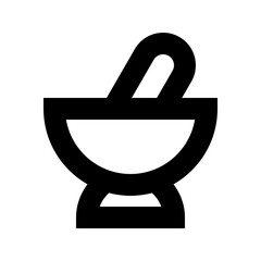 Outline pharmacist icon for drugstore professionals and medical advice.