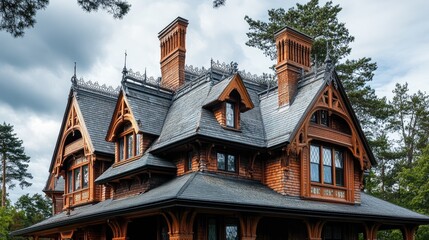 Majestic Victorian Mansion: Architectural Details and Craftsmanship